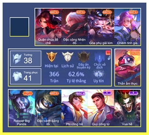 Ảnh 1 của Acc #7676