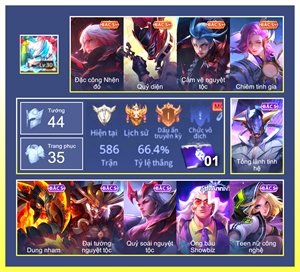 Ảnh 1 của Acc #7701