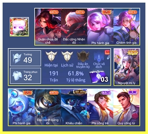 Ảnh 1 của Acc #7724