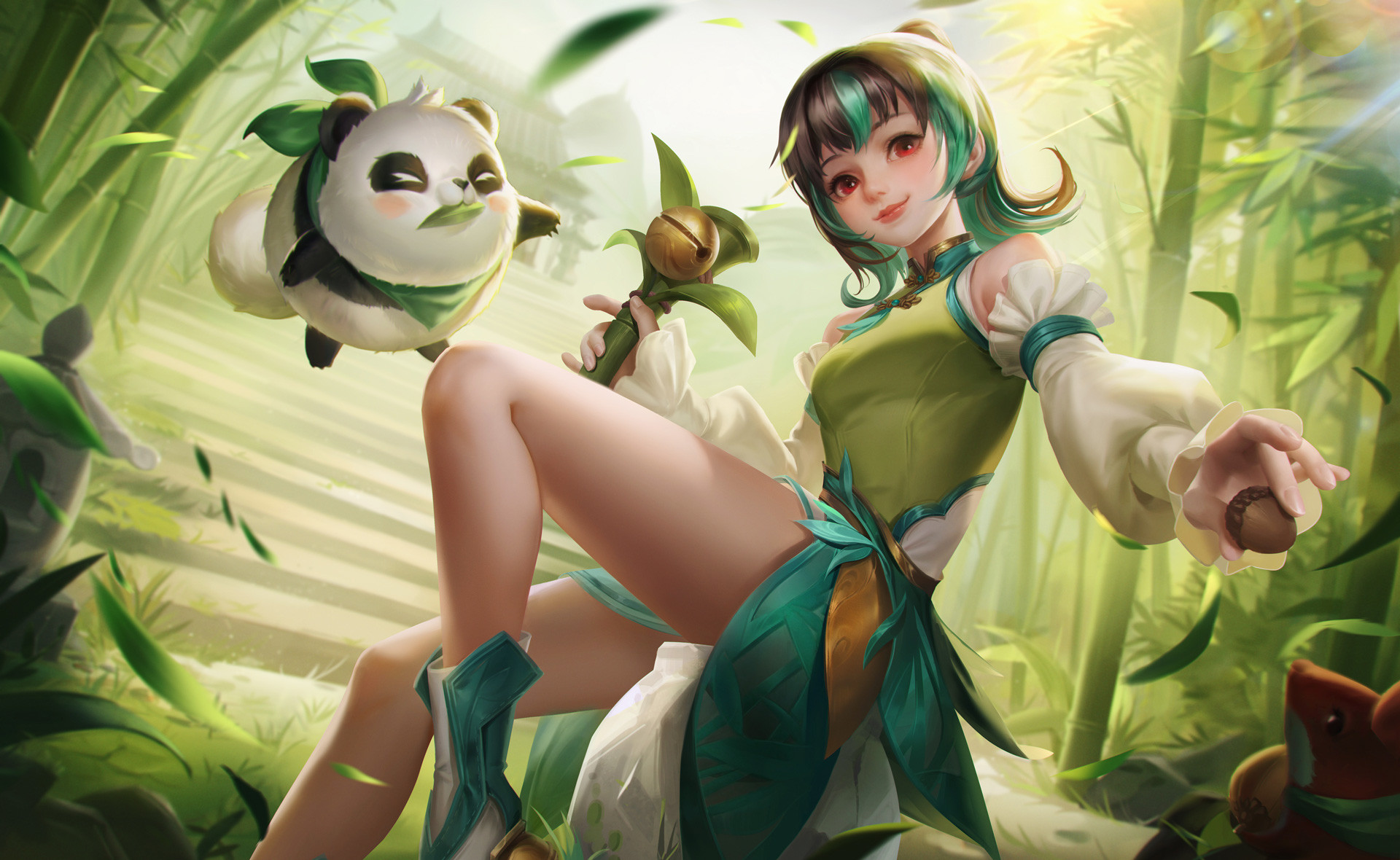 ishar tiểu thư gấu trúc